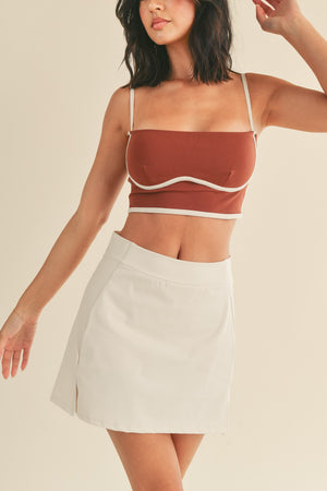 The Perfect Match Athletic Cropped Tank