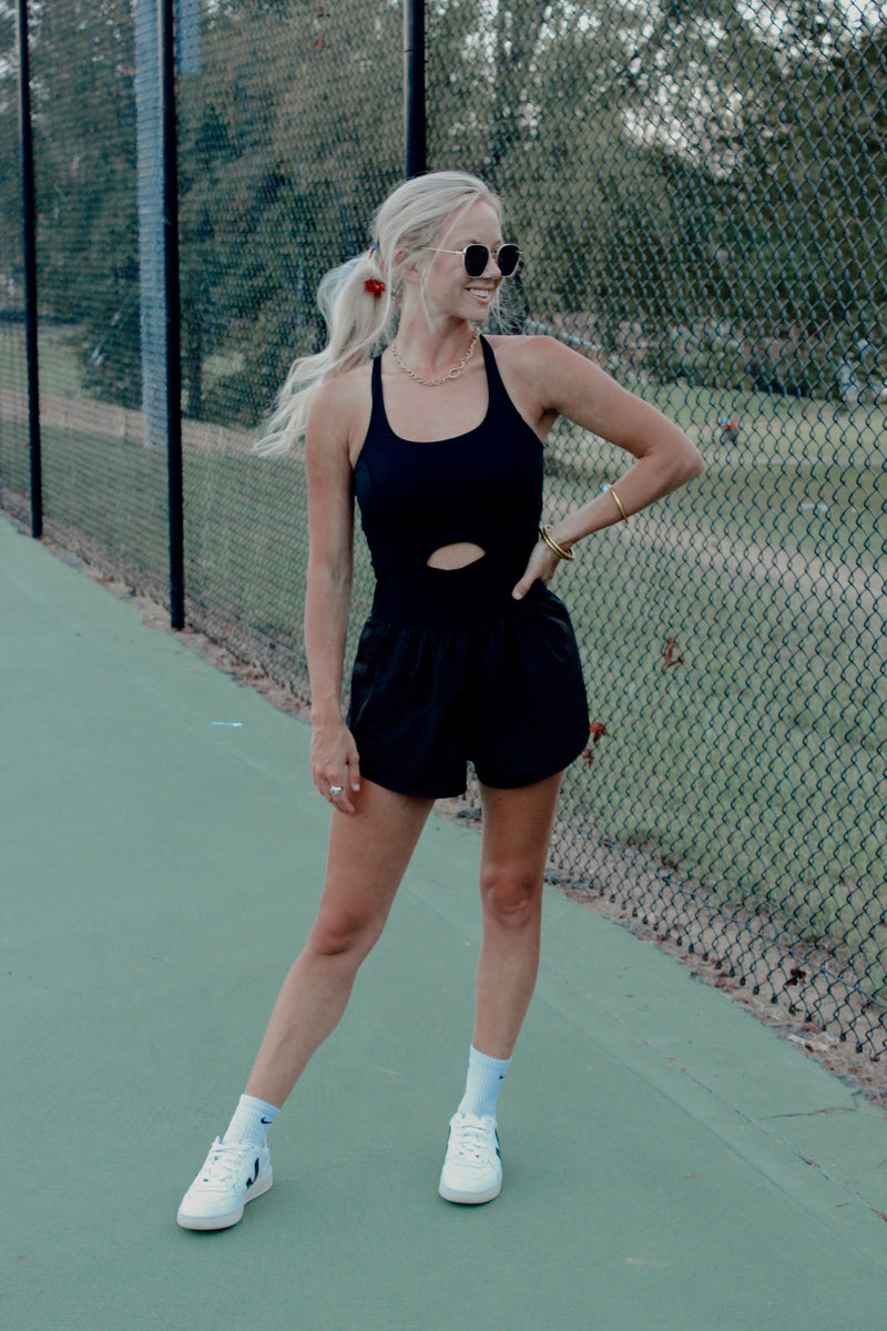 Game On One-Piece Athletic Romper